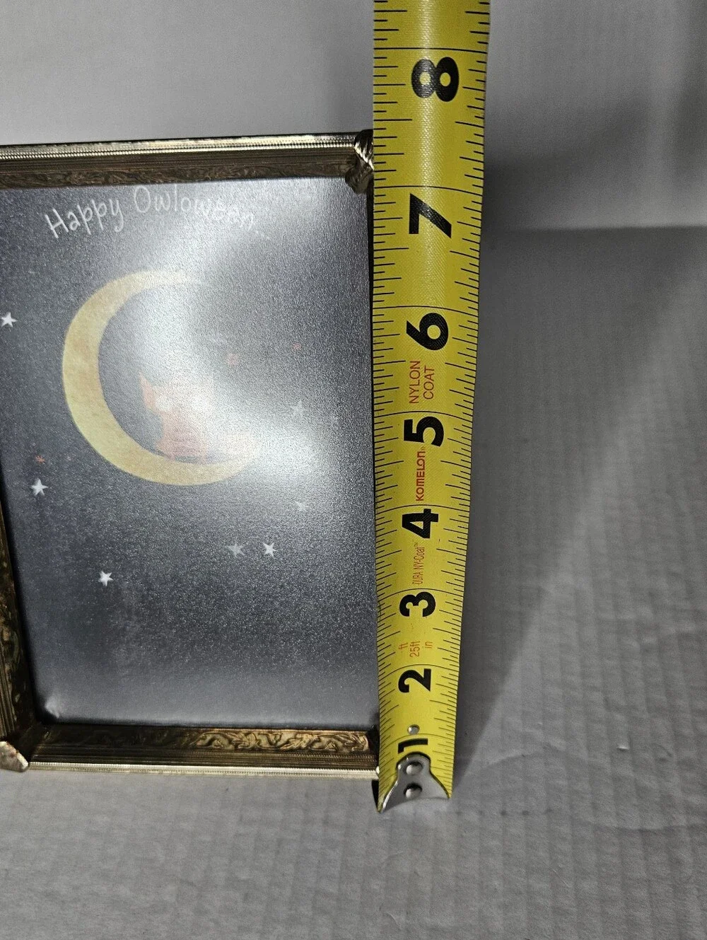 Vintage Brass Picture Frame 7